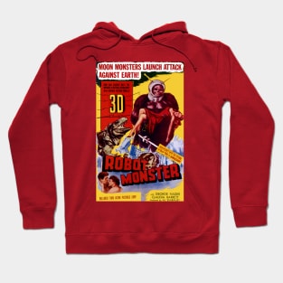 Classic Science Fiction Movie Poster - Robot Monster Hoodie